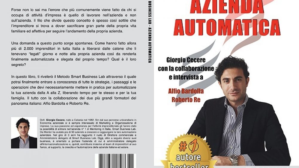 Giorgio Cecere: Bestseller “Azienda Automatica” edito da Bruno Editore