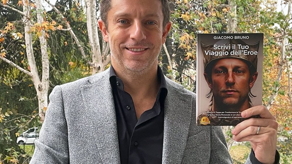 Giacomo Bruno: Bestseller “Scrivi Il Tuo Viaggio Dell’Eroe”, il libro su come ispirare migliaia di lettori a trasformare le proprie sfide personali in storie di forza e crescita per gli altri