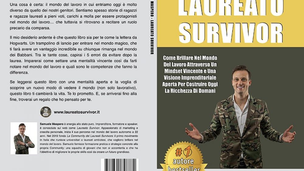 Samuele Maspero, Laureato Survivor: il 40% dei laureati non trova lavoro nei primi 3 anni