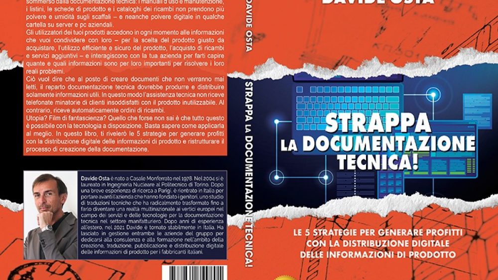 Strappa La Documentazione Tecnica!: Bestseller il libro di Davide Osta su come centralizzare i dati e le informazioni di prodotto