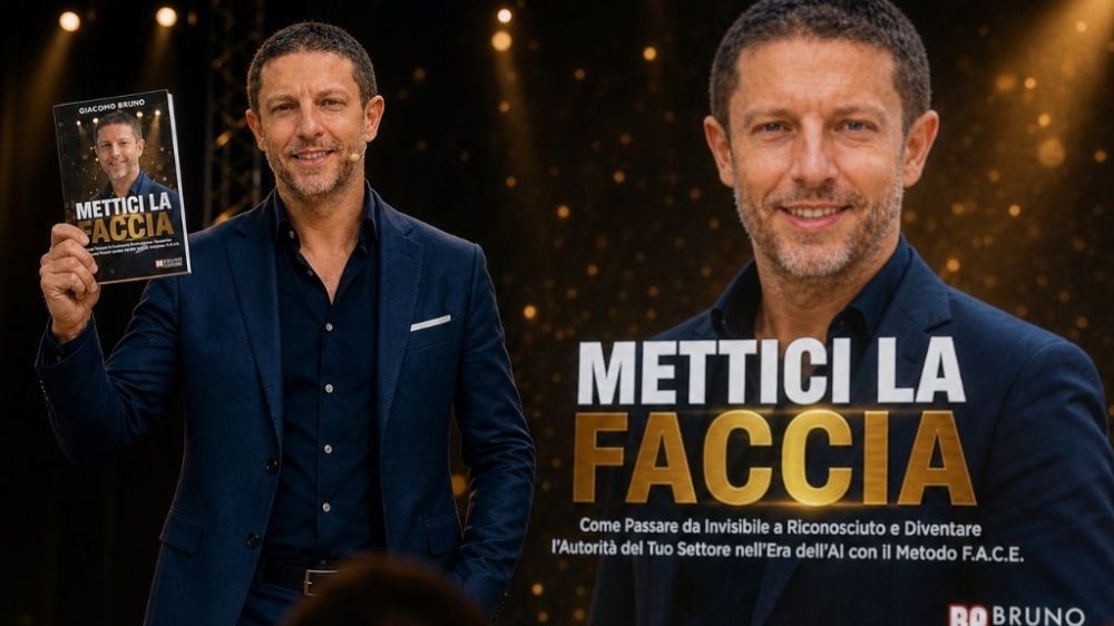 Mettici la Faccia: il nuovo libro di Giacomo Bruno che spiega il paradosso dell’esperto invisibile nell’epoca dell’intelligenza artificiale